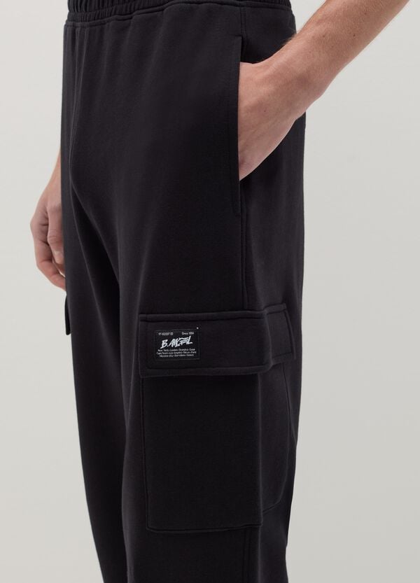 Ovs Joggers Cargo Con Profili Elasticati