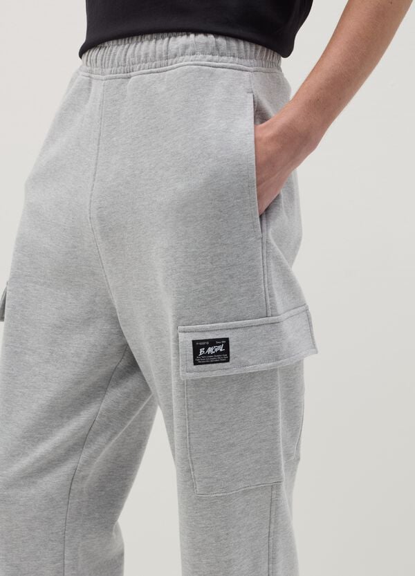Ovs Joggers Cargo Con Profili Elasticati