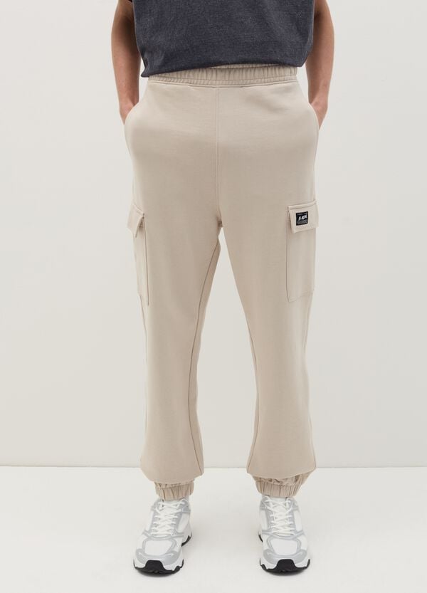 Ovs Joggers Cargo Con Profili Elasticati