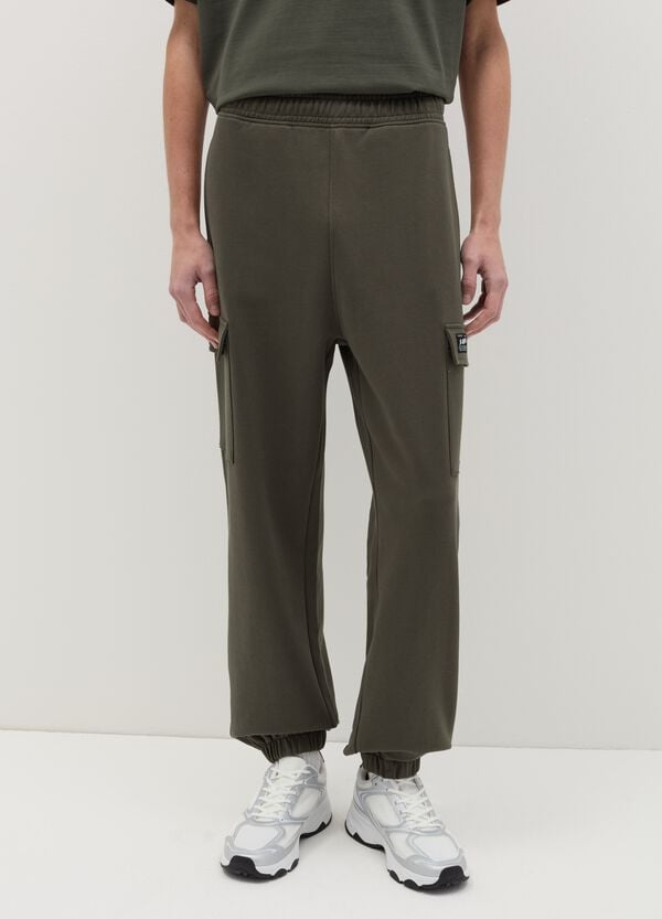 Ovs Joggers Cargo Con Profili Elasticati
