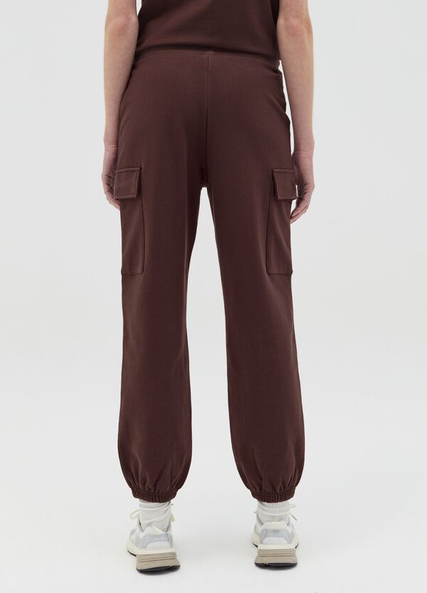 Ovs Joggers Cargo In Felpa