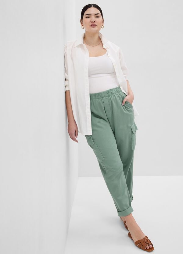 Ovs Joggers Cargo In Twill