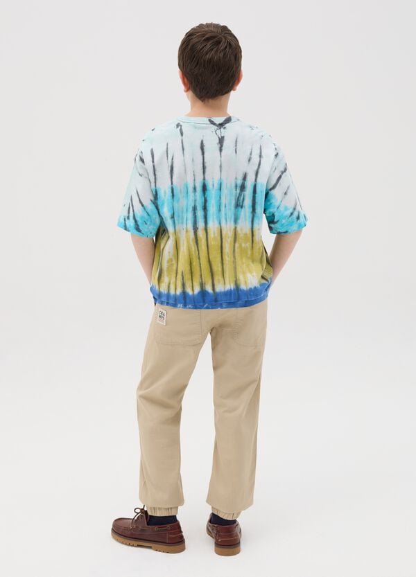 Ovs Joggers Chino In Tela Con Coulisse