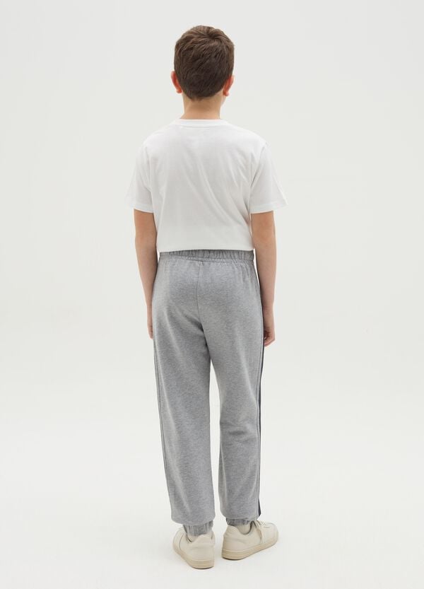 Ovs Joggers Con Bande A Contrasto "Champs Crew"