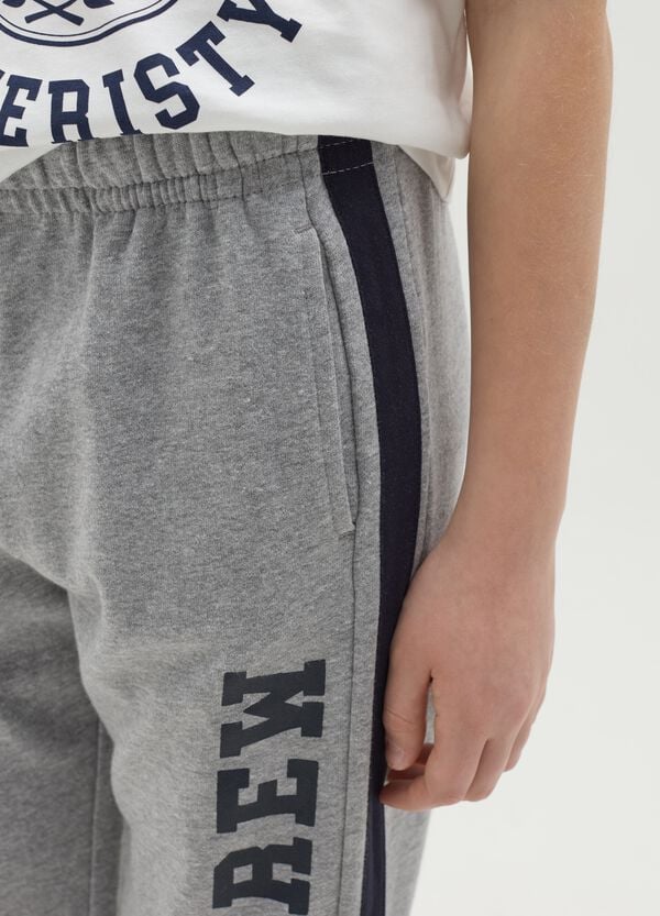 Ovs Joggers Con Bande A Contrasto "Champs Crew"