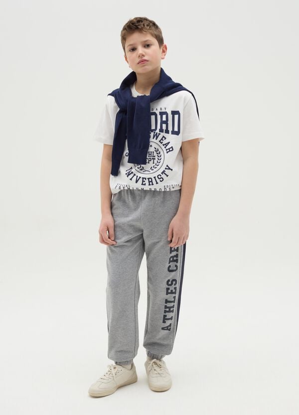 Ovs Joggers con bande a contrasto "Champs Crew"