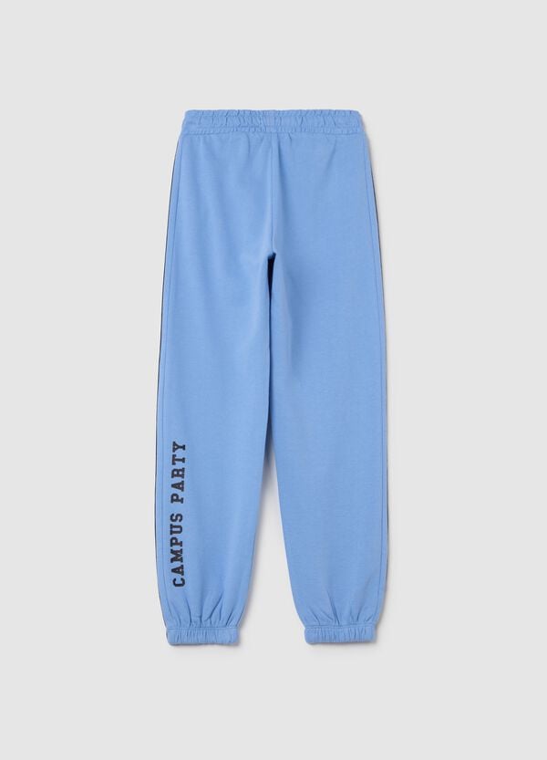 Ovs Joggers Con Bande A Contrasto E Stampa "Sunset"
