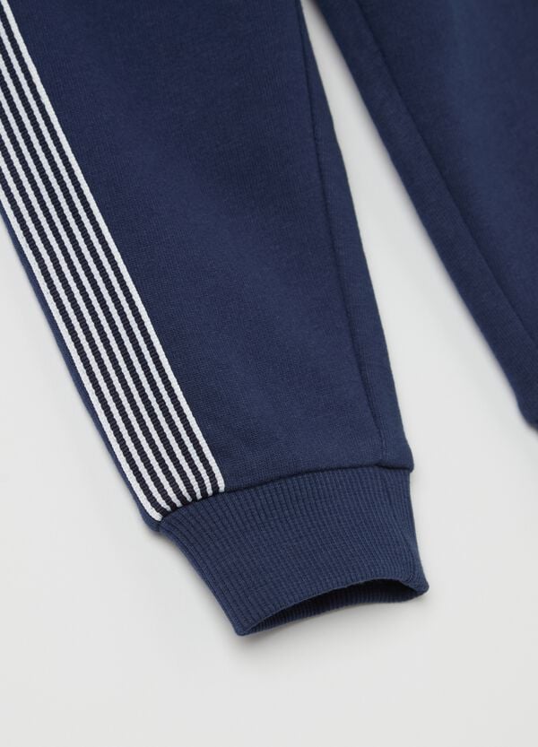 Ovs Joggers Con Coulisse E Inserti A Righe