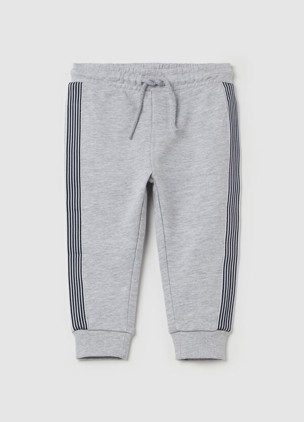 Ovs Joggers con coulisse e inserti a righe