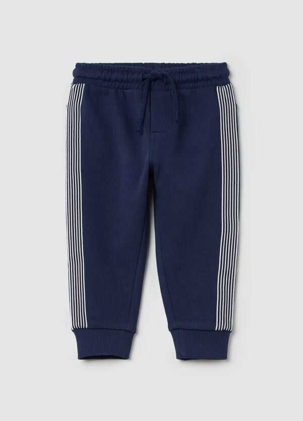 Ovs Joggers con coulisse e inserti a righe