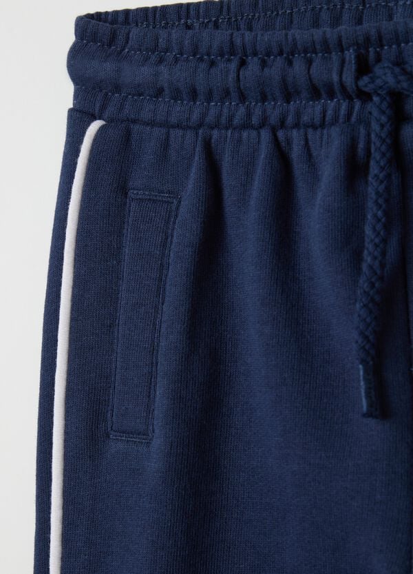 Ovs Joggers Con Coulisse E Piping A Contrasto