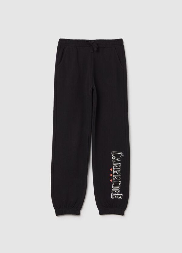 Ovs Joggers con coulisse e stampa "Cambridge"