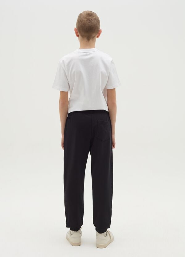 Ovs Joggers Con Coulisse E Stampa "Fire"