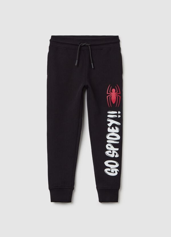 Ovs Joggers con coulisse e stampa "Go Spidey "