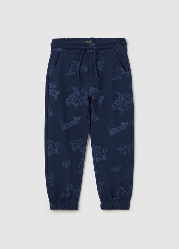 Ovs Joggers con coulisse e stampa