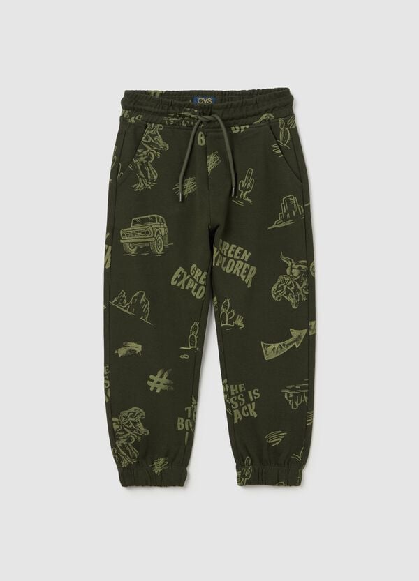 Ovs Joggers con coulisse e stampa