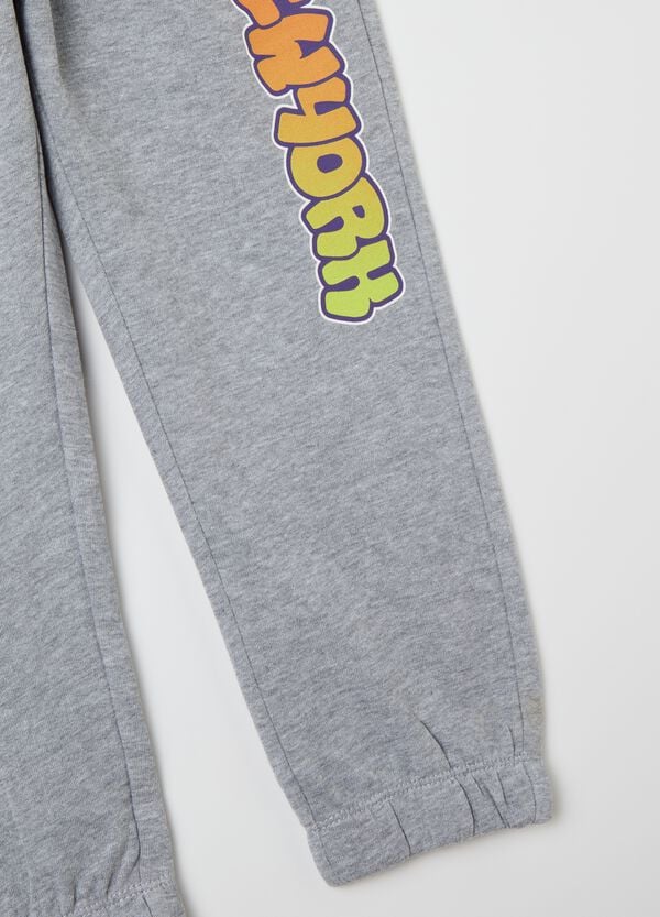 Ovs Joggers Con Coulisse E Stampa "New York"