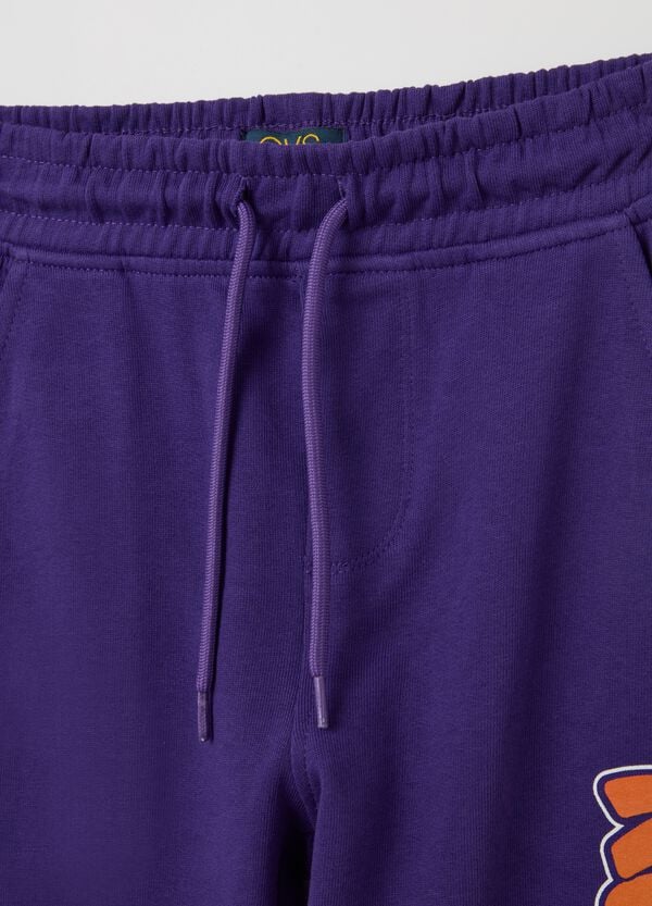 Ovs Joggers Con Coulisse E Stampa "New York"