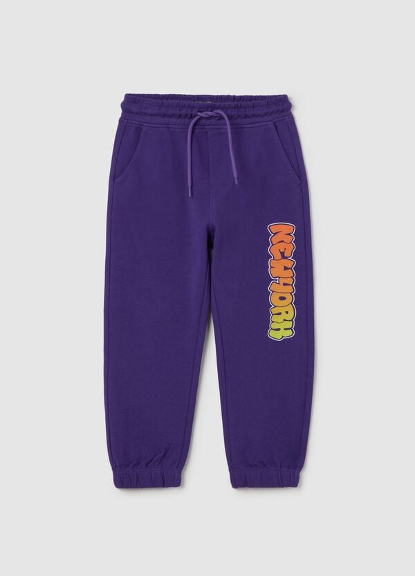 Ovs Joggers con coulisse e stampa "New York"