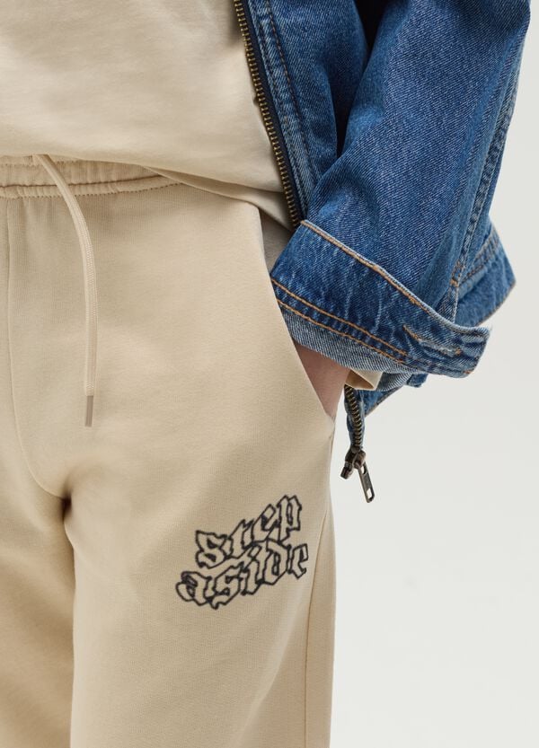 Ovs Joggers Con Coulisse E Stampa "Step Aside"