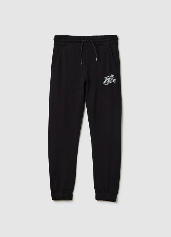 Ovs Joggers Con Coulisse E Stampa "Step Aside"