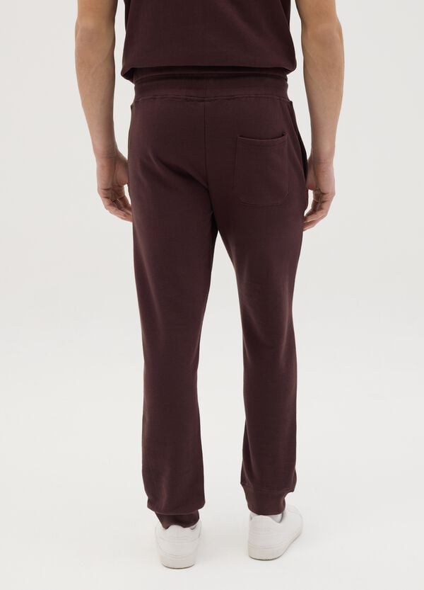 Ovs Joggers Con Inserti A Contrasto E Ricamo Logo