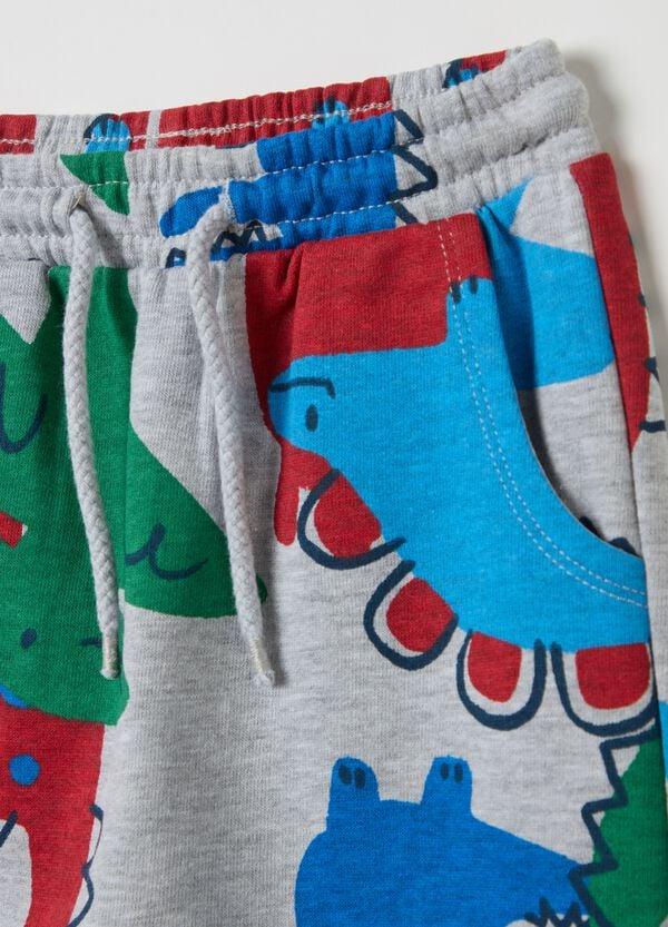 Ovs Joggers Con Stampa Dinosauri All-over