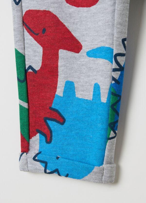Ovs Joggers Con Stampa Dinosauri All-over