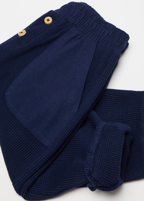 Ovs Joggers Con Trama Waffle
