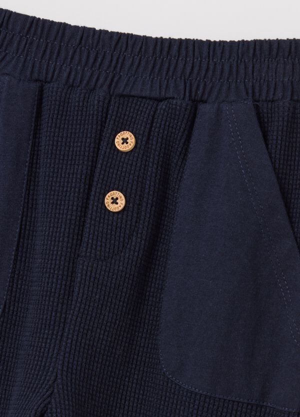 Ovs Joggers Con Trama Waffle