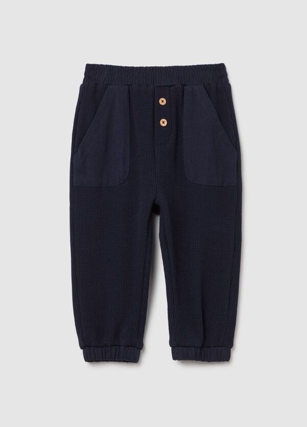 Ovs Joggers con trama waffle