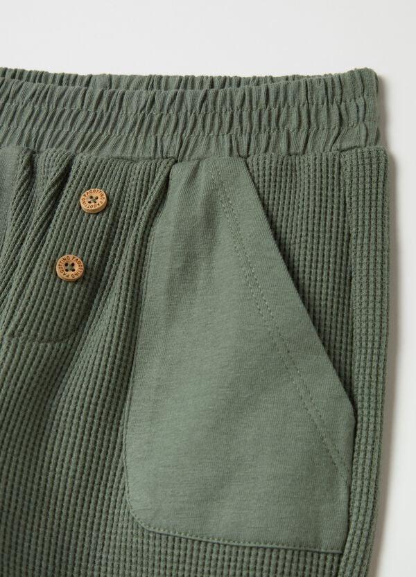Ovs Joggers Con Trama Waffle