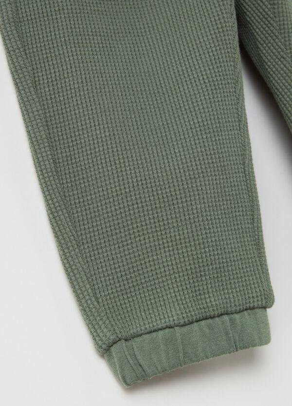 Ovs Joggers Con Trama Waffle