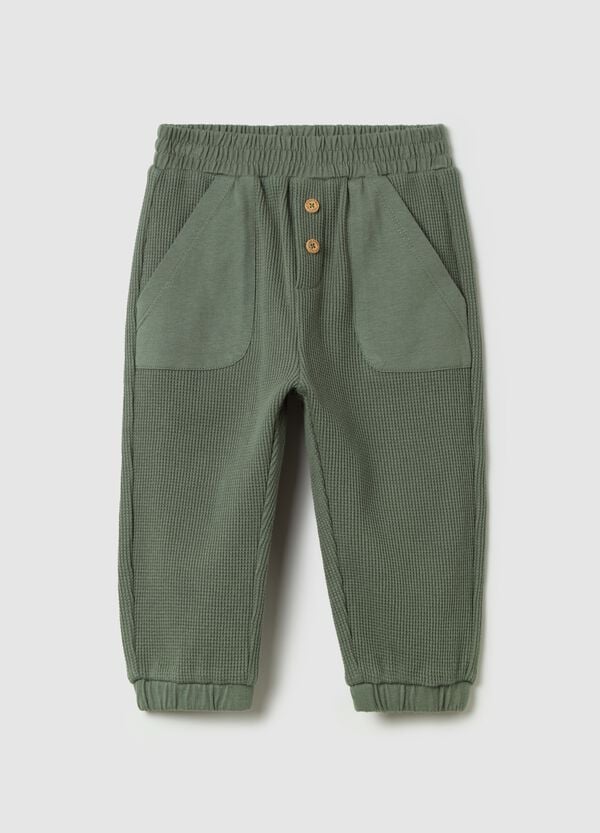Ovs Joggers con trama waffle