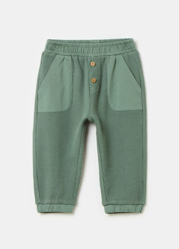 Ovs Joggers con trama waffle