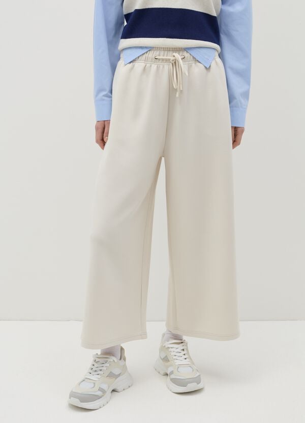 Ovs Joggers Crop A Gamba Larga