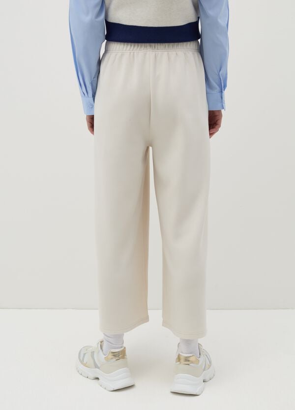 Ovs Joggers Crop A Gamba Larga