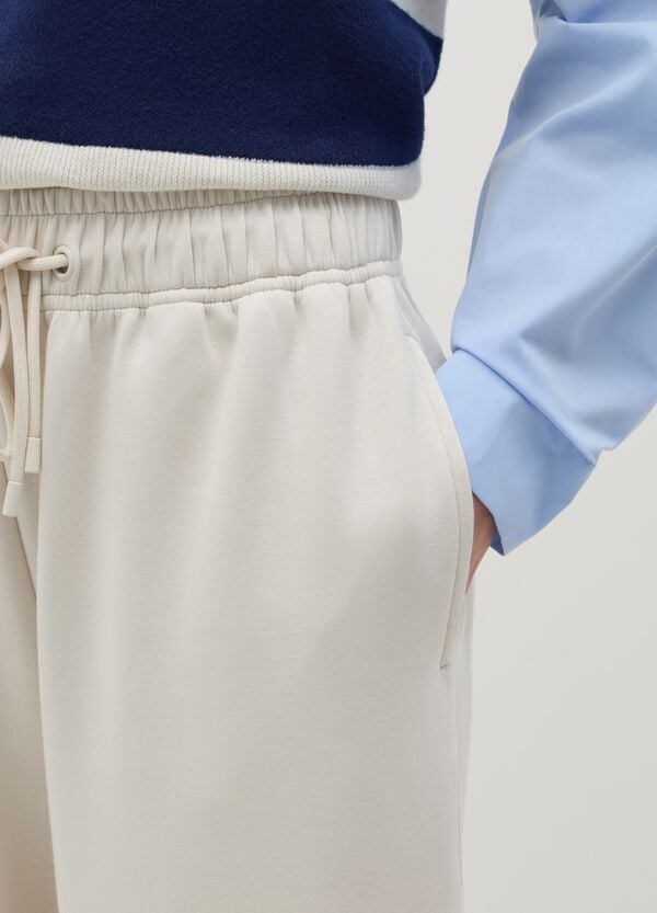 Ovs Joggers Crop A Gamba Larga