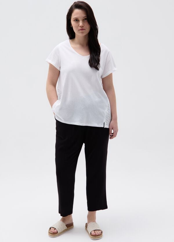 Ovs Joggers crop con coulisse Curvy