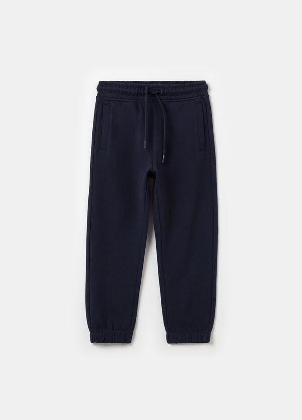 Ovs Joggers Essential in cotone bio con coulisse