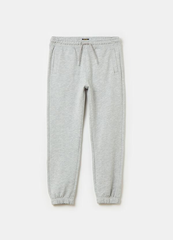 Ovs Joggers Essential in cotone bio con coulisse