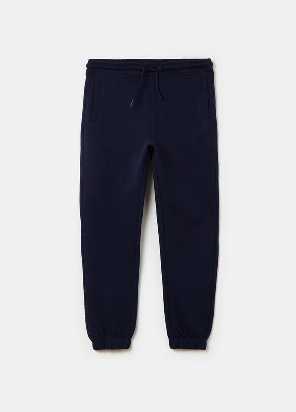 Ovs Joggers Essential in cotone bio con coulisse