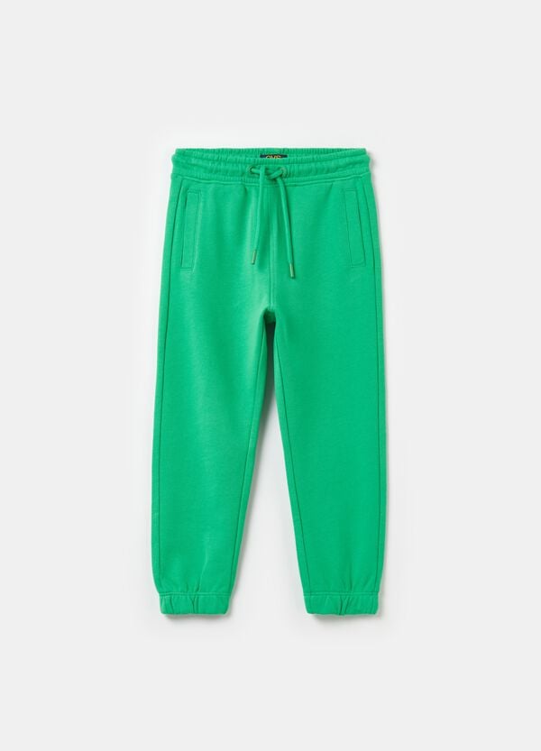 Ovs Joggers Essential in cotone bio con coulisse