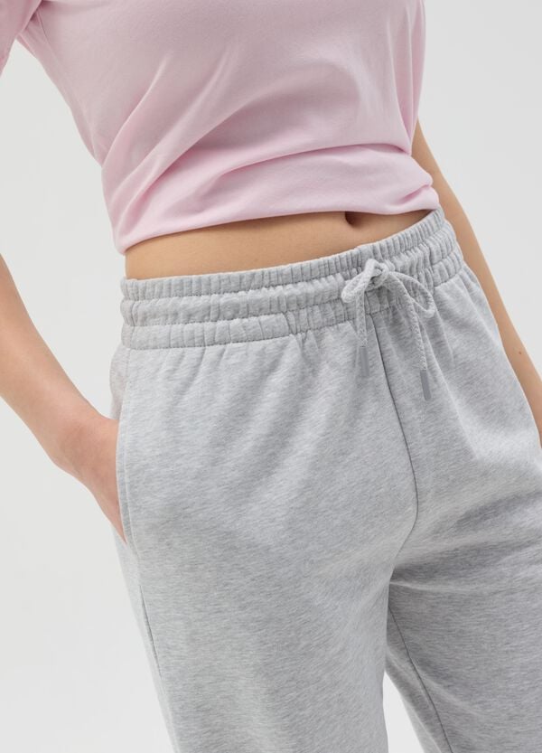 Ovs Joggers Essential In Felpa Con Coulisse