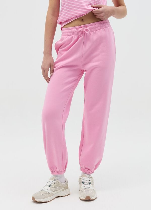 Ovs Joggers Essential In Felpa Con Coulisse