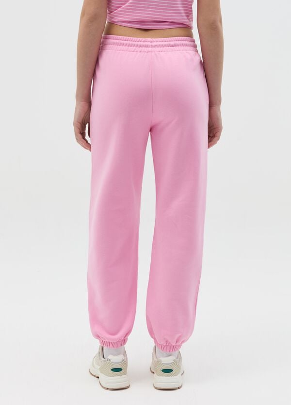 Ovs Joggers Essential In Felpa Con Coulisse