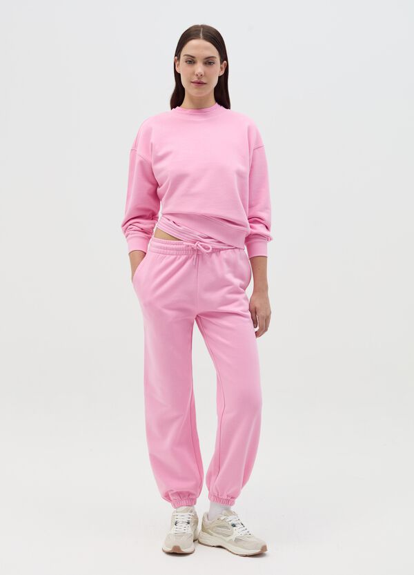 Ovs Joggers Essential in felpa con coulisse