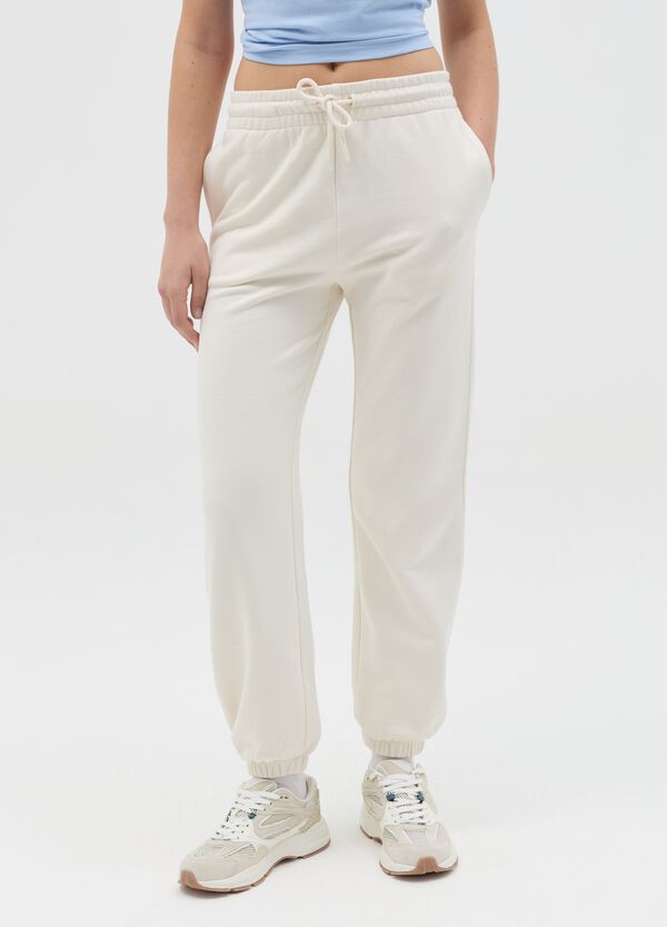Ovs Joggers Essential In Felpa Con Coulisse