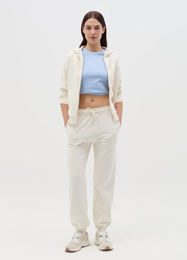 Ovs Joggers Essential in felpa con coulisse