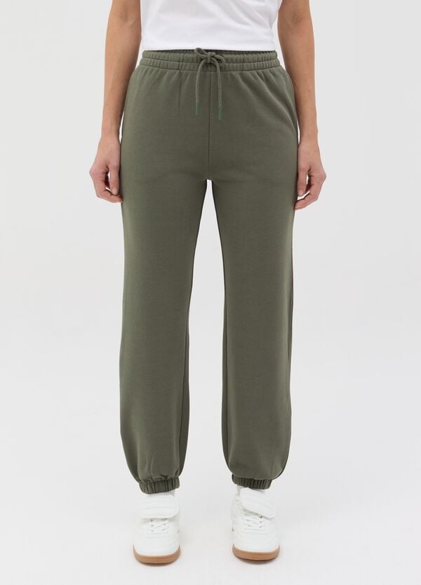 Ovs Joggers Essential In Felpa Con Coulisse